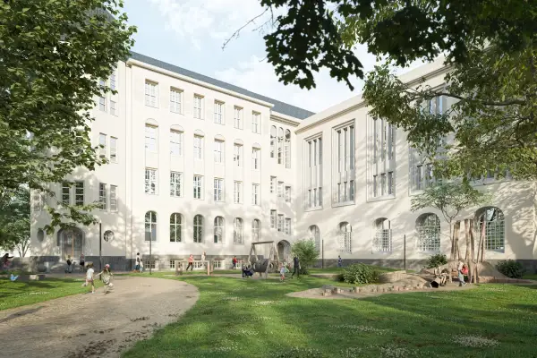Im Alten Comenius in Oberkassel entsteht 2027 eine internationale Grundschule